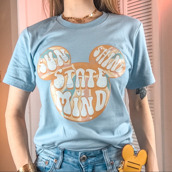 Sunshine State of Mind Disney Tee Shirt - Picture 2 of 3